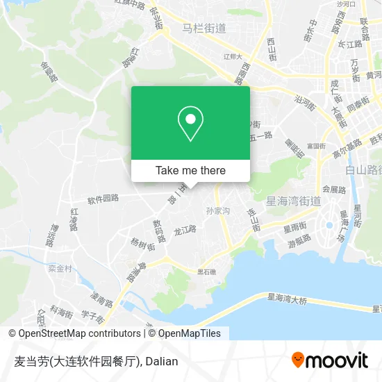 麦当劳(大连软件园餐厅) map