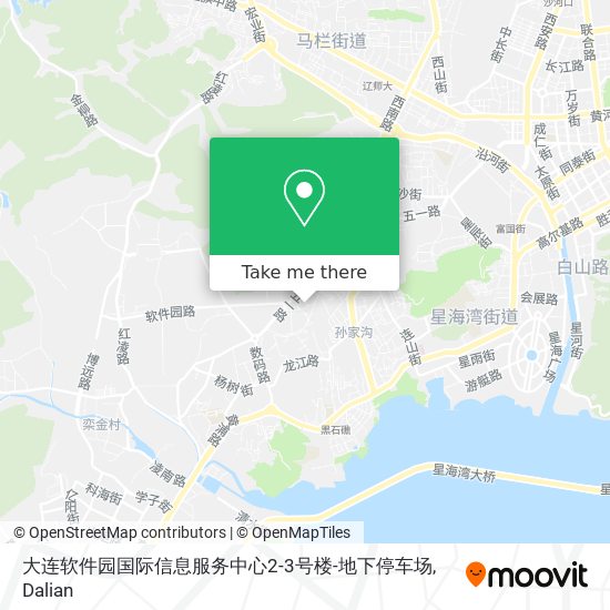 大连软件园国际信息服务中心2-3号楼-地下停车场 map