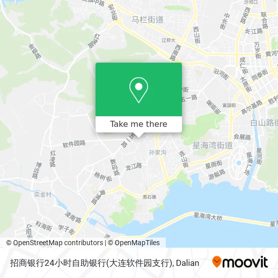 招商银行24小时自助银行(大连软件园支行) map