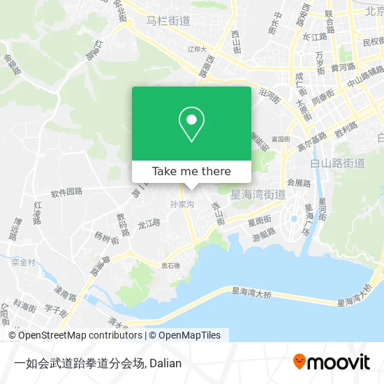 一如会武道跆拳道分会场 map