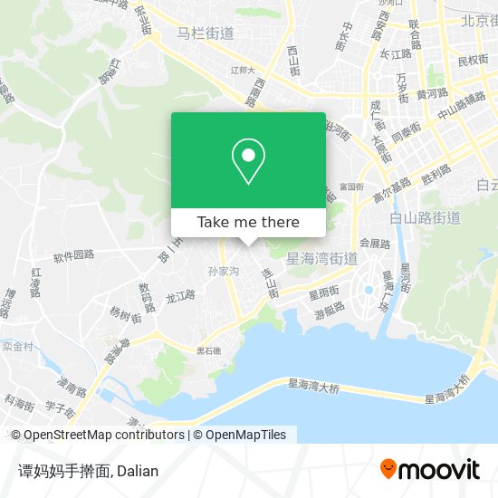 谭妈妈手擀面 map