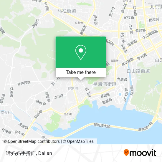 谭妈妈手擀面 map