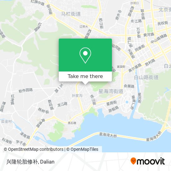 兴隆轮胎修补 map