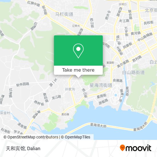 天和宾馆 map