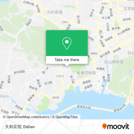 天和宾馆 map