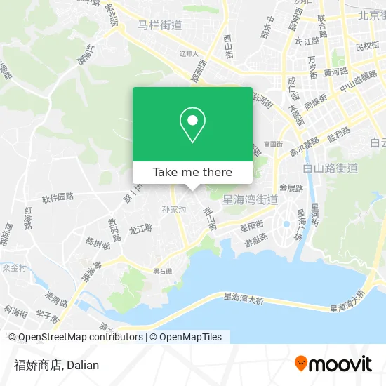 福娇商店 map