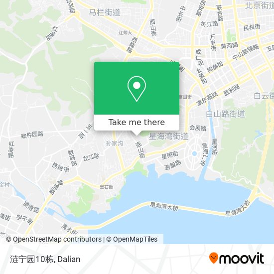 涟宁园10栋 map