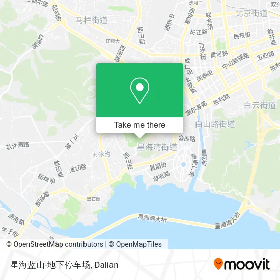 星海蓝山-地下停车场 map