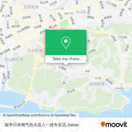 能率日本燃气热水器八一路专卖店 map