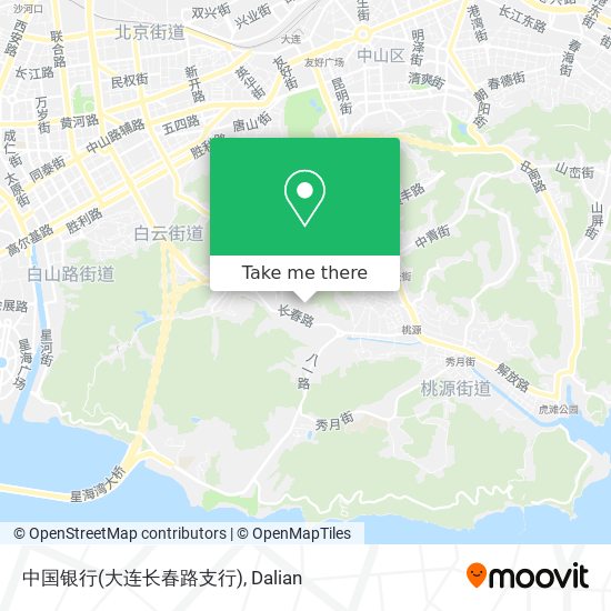中国银行(大连长春路支行) map