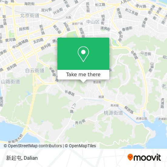 新起屯 map