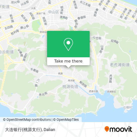 大连银行(桃源支行) map
