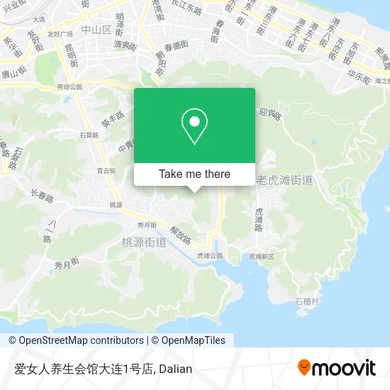 爱女人养生会馆大连1号店 map