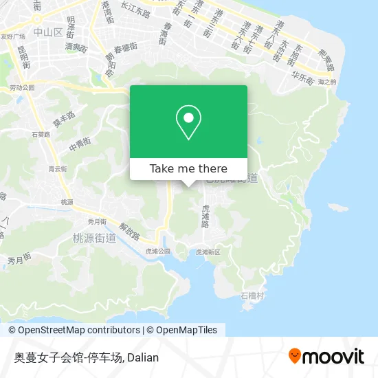 奥蔓女子会馆-停车场 map