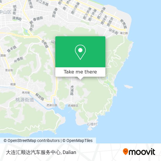 大连汇顺达汽车服务中心 map
