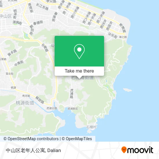 中山区老年人公寓 map