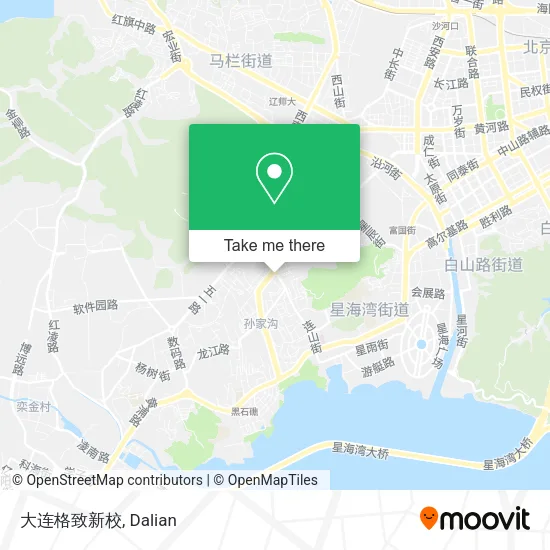 大连格致新校 map