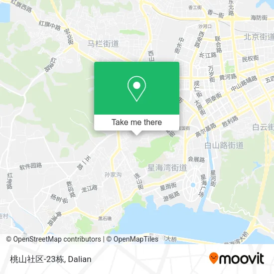 桃山社区-23栋 map