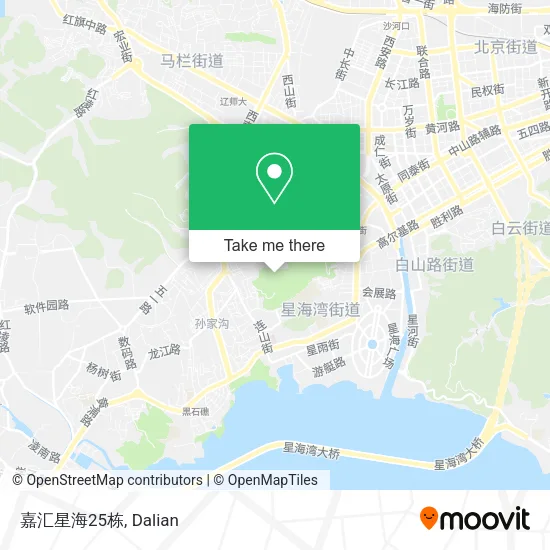 嘉汇星海25栋 map