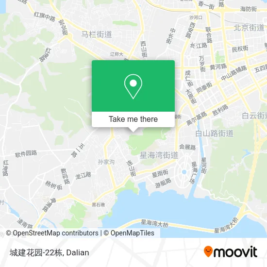 城建花园-22栋 map