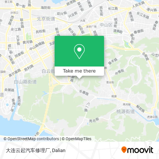 大连云起汽车修理厂 map