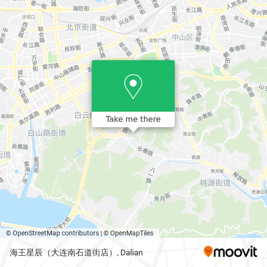 海王星辰（大连南石道街店） map