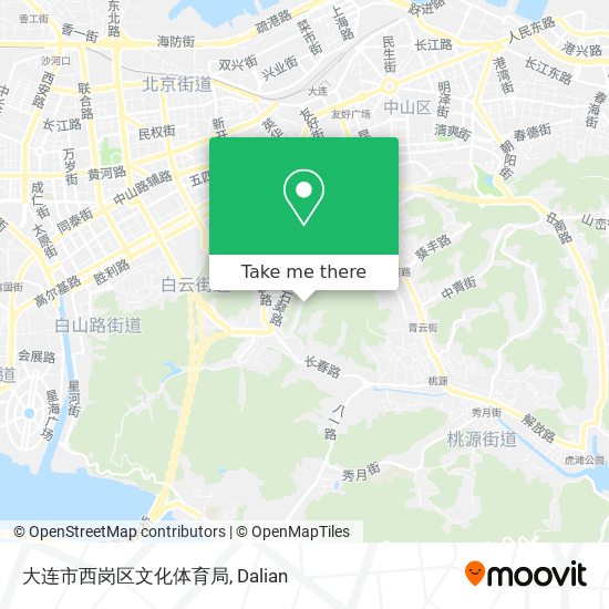 大连市西岗区文化体育局 map