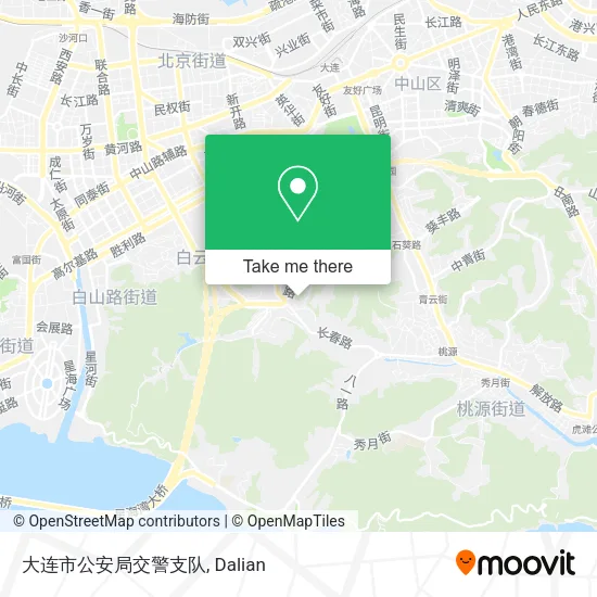 大连市公安局交警支队 map