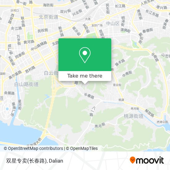 双星专卖(长春路) map