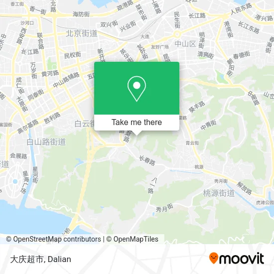 大庆超市 map