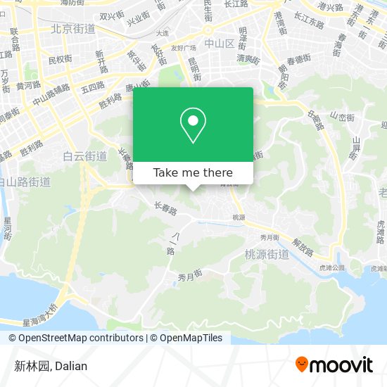 新林园 map