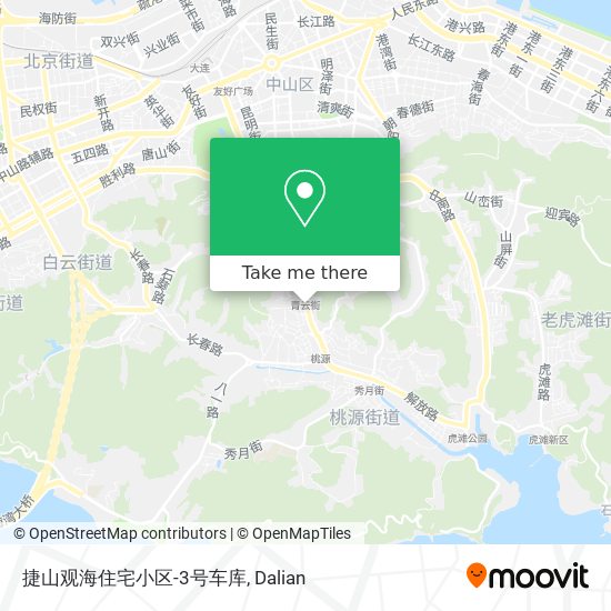 捷山观海住宅小区-3号车库 map