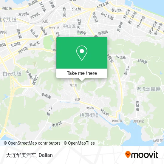 大连华美汽车 map