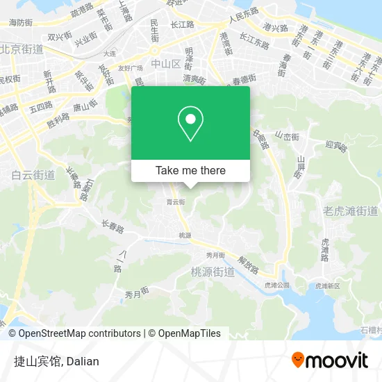 捷山宾馆 map