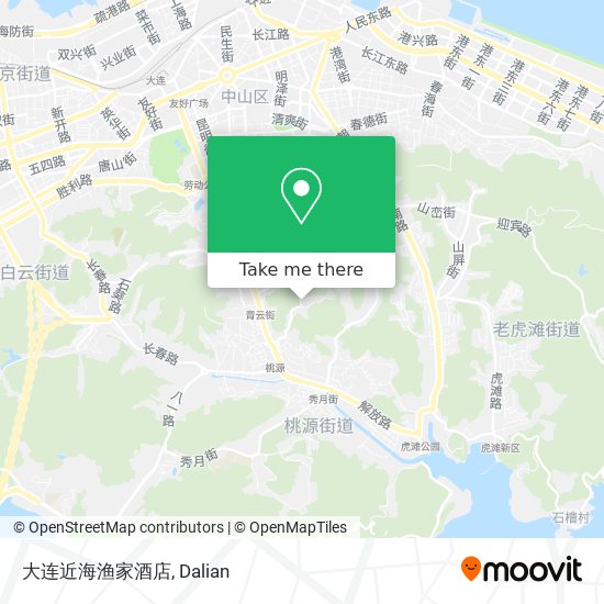 大连近海渔家酒店 map