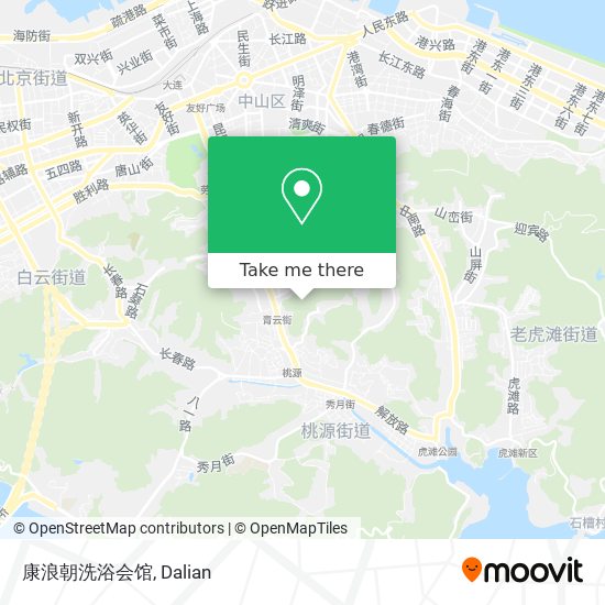 康浪朝洗浴会馆 map