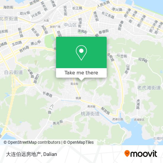 大连伯远房地产 map
