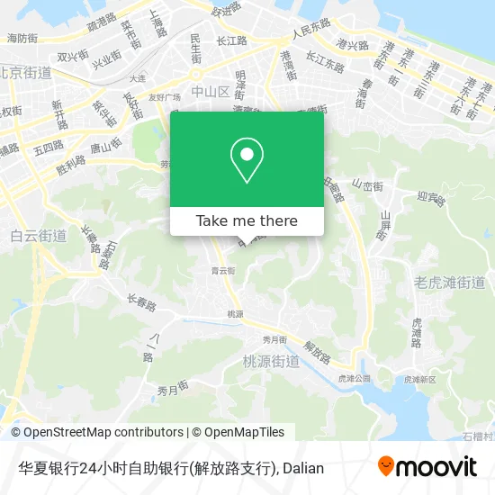 华夏银行24小时自助银行(解放路支行) map