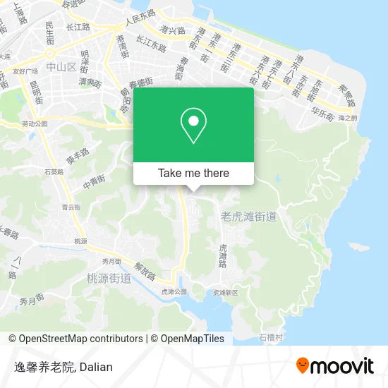 逸馨养老院 map