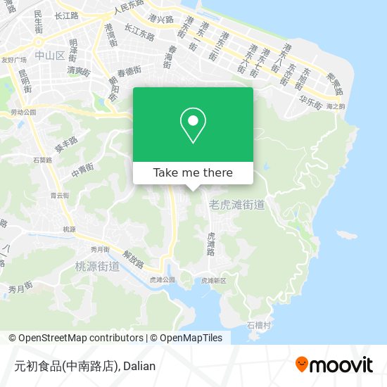元初食品(中南路店) map