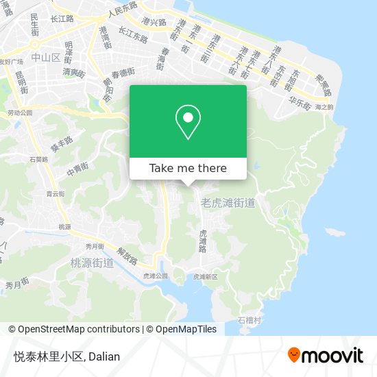 悦泰林里小区 map