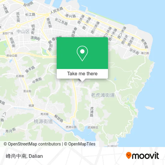 峰尚中南 map