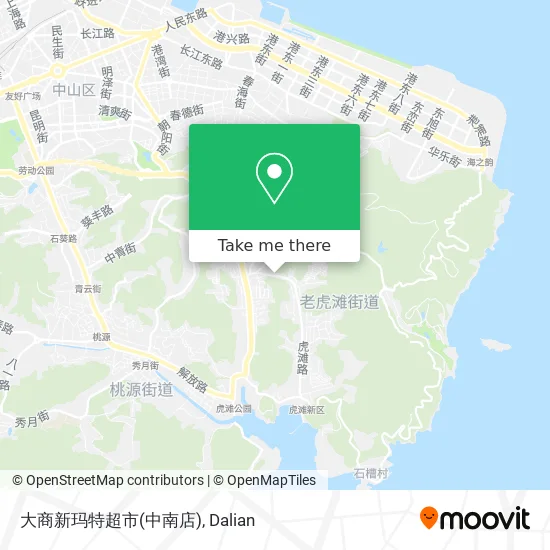 大商新玛特超市(中南店) map