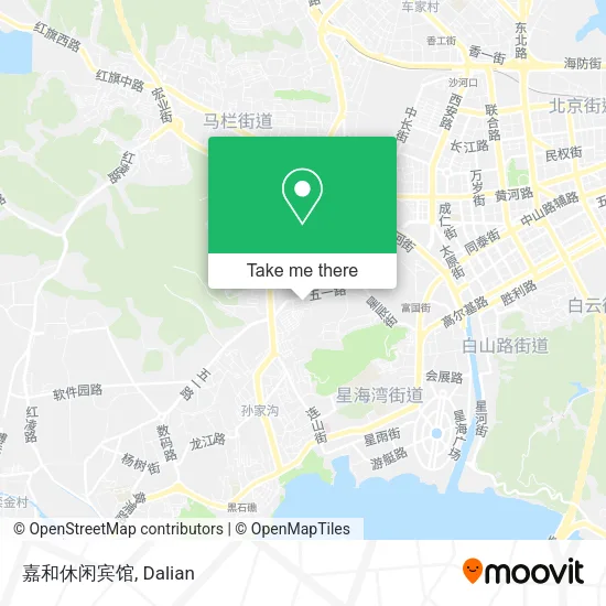 嘉和休闲宾馆 map