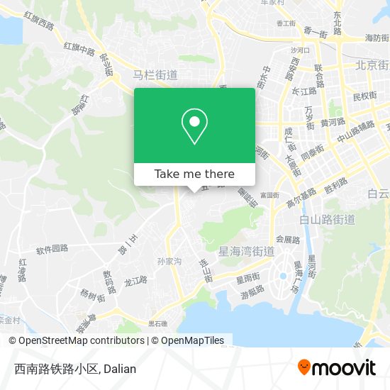 西南路铁路小区 map