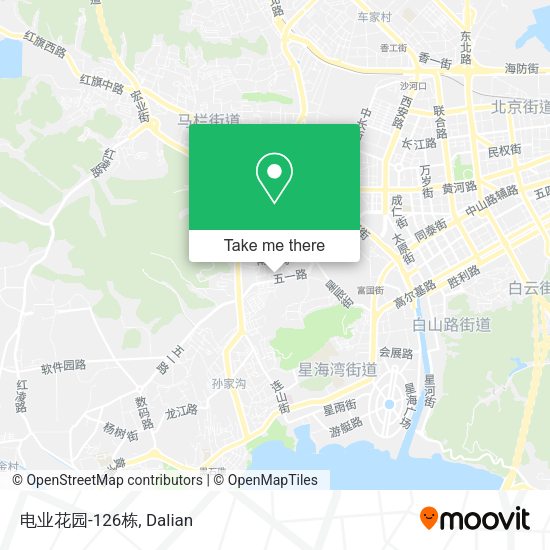 电业花园-126栋 map