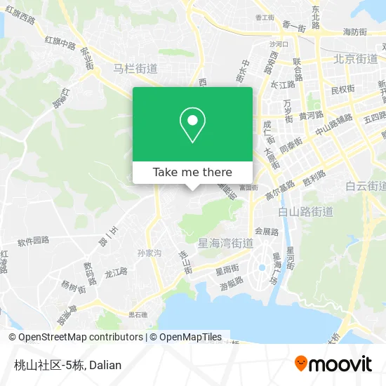 桃山社区-5栋 map