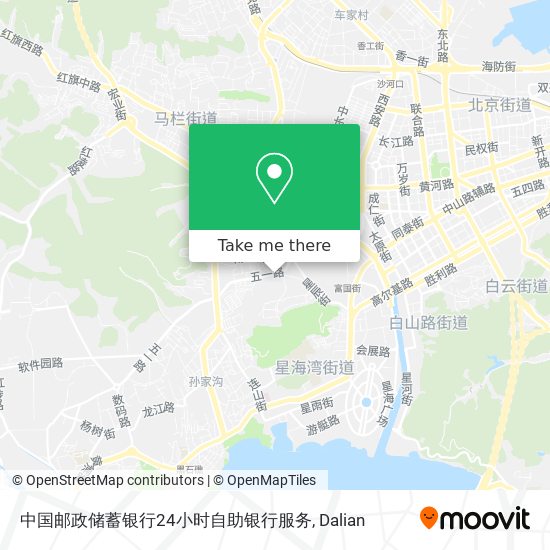 中国邮政储蓄银行24小时自助银行服务 map