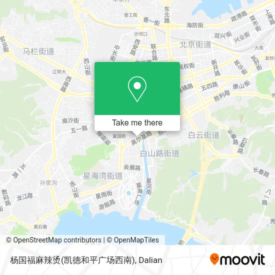 杨国福麻辣烫(凯德和平广场西南) map