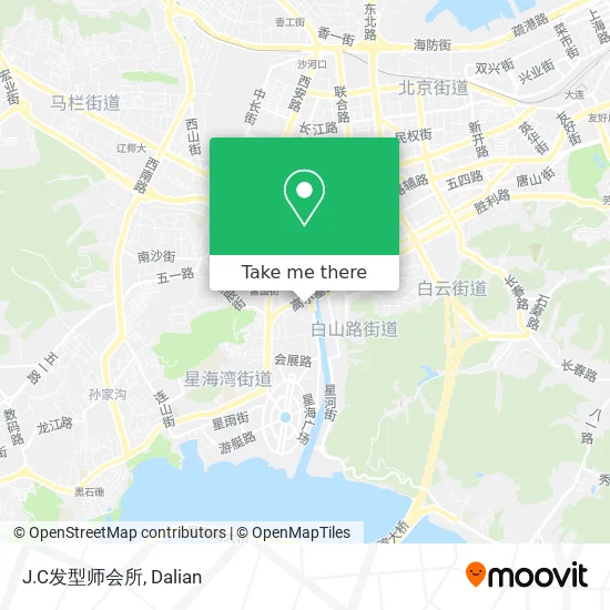 J.C发型师会所 map